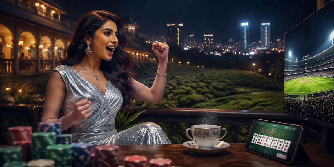 সিলেটের চা বাগানে babu 880 মোবাইলে রামি গেম উপভোগ